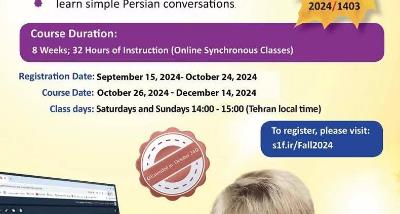 Online Persian language course for Iranian children living abroad