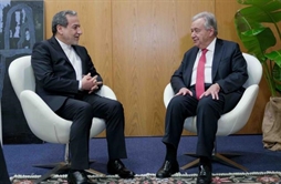 I.R. Iran, Ministry of Foreign Affairs- Iranian FM meets with UN chief talks diplomacy